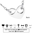 Dletay Infinity Cremation Urn Necklace for Ashes