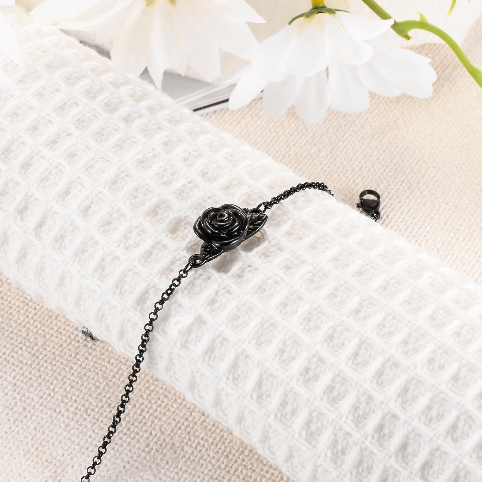 Rose Urn Bracelet for Ashes
