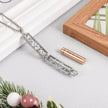 Hollow Cylinder Urn Cremation Necklace for Ashes