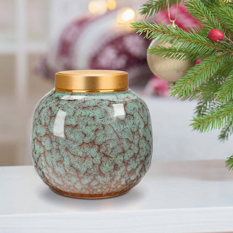 Ceramic Mini Cremation Urns Memorial Small Urn for Ashes Funeral Keepsake
