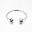 Pet Paw Print Urn Bracelet for Ashes