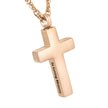 In Loving Memory Cross Necklace for Ashes
