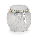 Dletay Mini Urns for Ashes Memorial Ceramic Small Cremation Urns