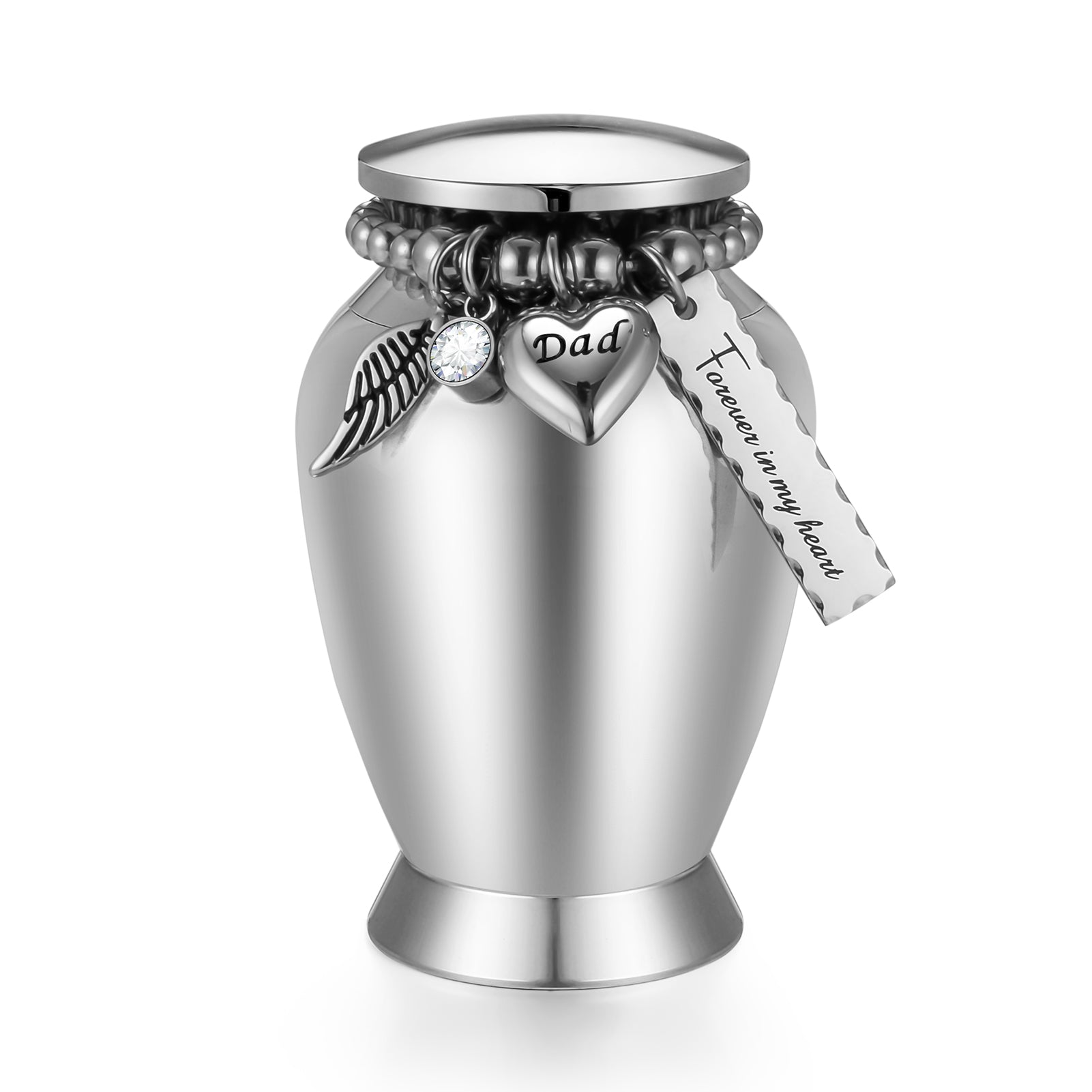 Charm Memorial Cremation Urns for Ashes for Dad