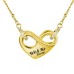 Dletay Infinity Cremation Urn Necklace for Ashes