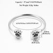 Pet Paw Print Urn Bracelet for Ashes