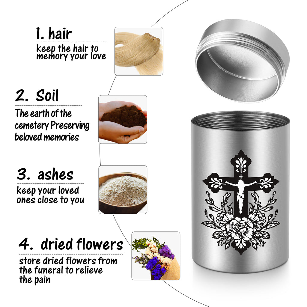 Aluminum Mini Cremation Urns for Loved Ones Urn for Ashes