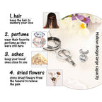 Forever In My Heart Cremation Necklace for Ashes