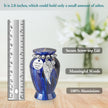 Navy Blue Memories Personalized Keepsake Urn for Ashes