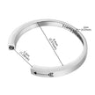 Dletay Cremation Memorial Ashes Bracelet Openable Cuff Bangle Bracelet