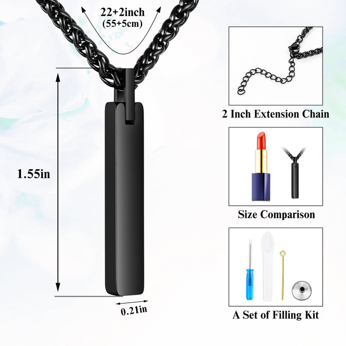 Always Near Minimalist Cremation Necklace