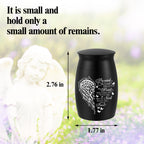 Forever On My Mind Wing Keepsake Urn for Ashes