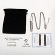 Hollow Cylinder Urn Cremation Necklace for Ashes