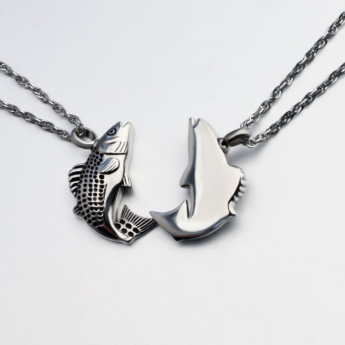 Fish Cremation Jewelry for Ashes Memorial Ashes Necklace