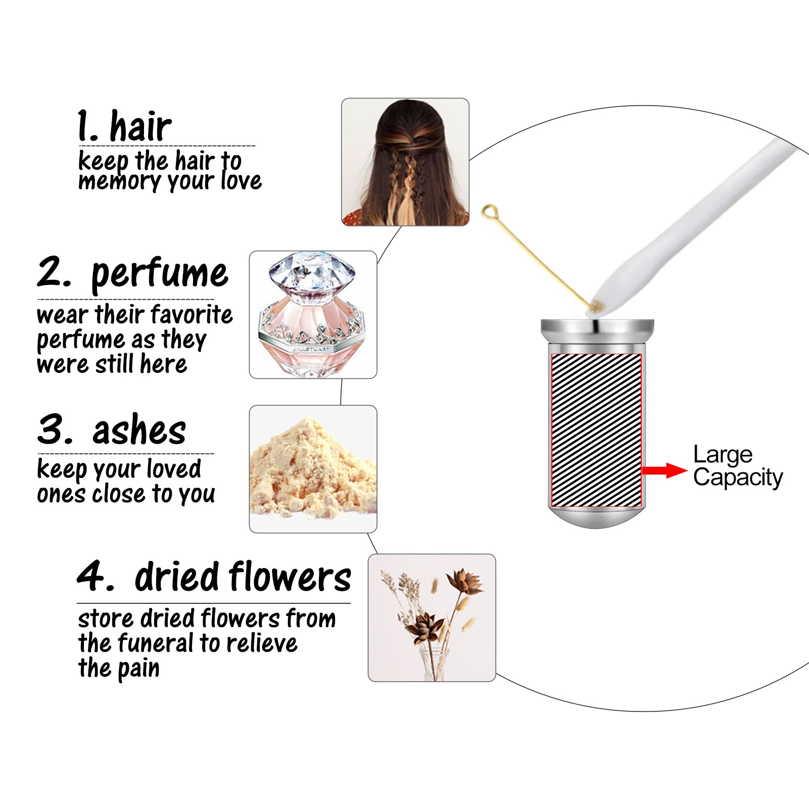 Butterfly Cylinder Urn Cremation Necklace for Ashes