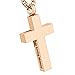 In Loving Memory Cross Necklace for Ashes