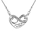 Dletay Infinity Cremation Urn Necklace for Ashes