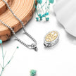 Oval Tree of Life Urn Cremation Necklace for Ashes