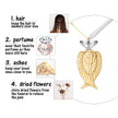 Gold Angel Wing Urn Cremation Necklaces for Ashes