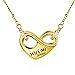 Dletay Infinity Cremation Urn Necklace for Ashes