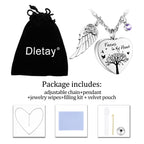 Heart Urn Necklace for Ashes with 12 Birthstones Cremation Jewelry for Ashes