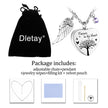 Heart Urn Necklace for Ashes with 12 Birthstones Cremation Jewelry for Ashes