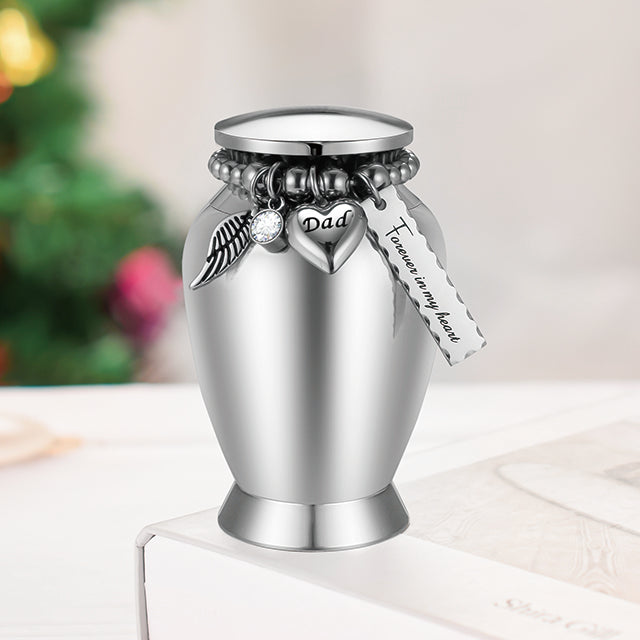 Charm Memorial Cremation Urns for Ashes for Dad