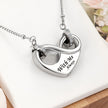 Dletay Infinity Cremation Urn Necklace for Ashes