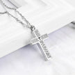 Cremation Cross Necklace for Ashes