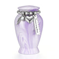 Light Purple Aluminum Cremation Urn