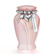 Pink Gold Vein Aluminum Decorative Funeral Urns