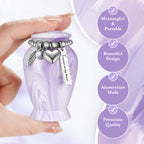 Light Purple Aluminum Cremation Urn