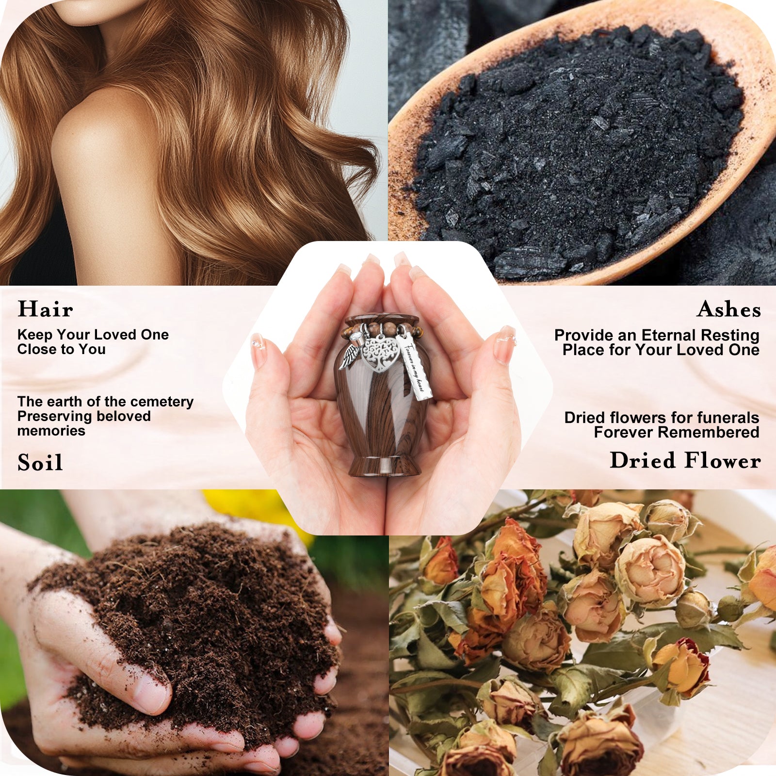 Memorial Mini Cremation Urn