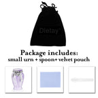 Light Purple Aluminum Cremation Urn