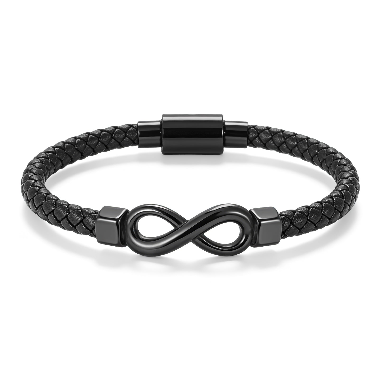 Dletay Urn Bracelet for Ashes Leather Infinity Cremation Bracelet