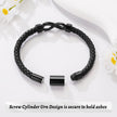 Dletay Urn Bracelet for Ashes Leather Infinity Cremation Bracelet