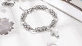 Dletay Urn Bracelet for Ashes Cross Memorial Bracelet