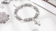 Dletay Urn Bracelet for Ashes Cross Memorial Bracelet