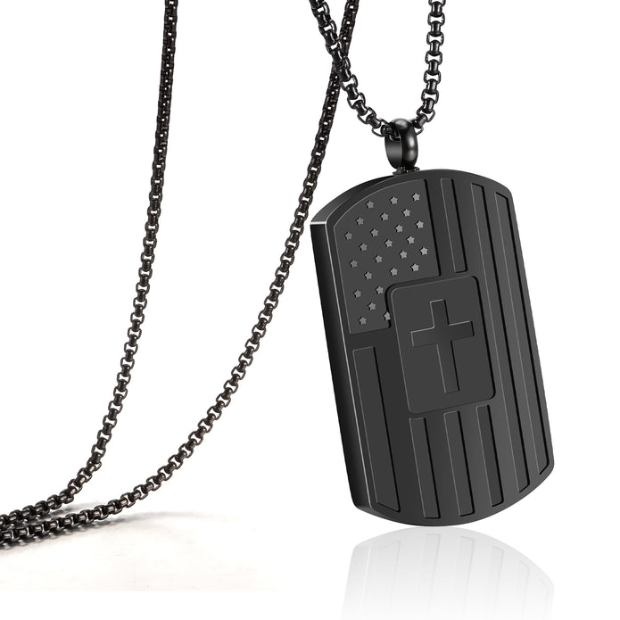 Guardian Memory Cremation Shield Necklace for Ashes