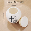 Cross Memorials Decorative Small Urns for Ashes