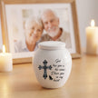 Cross Memorials Decorative Small Urns for Ashes