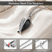 Angel Wing Urn Necklaces for Ashes Cremation Necklace