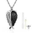 Angel Wing Urn Necklaces for Ashes Cremation Necklace